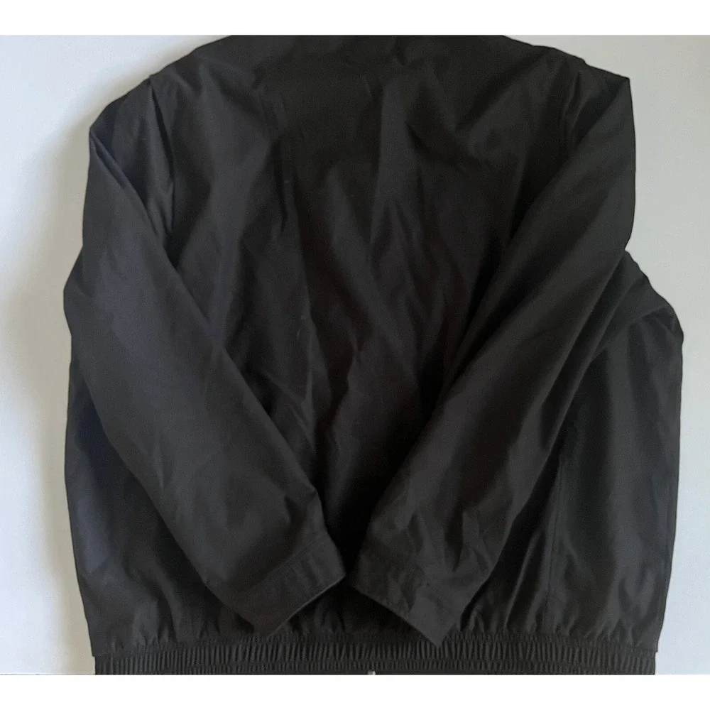 Polo Ralph Lauren Men's Jacket 100% Polyester XXL Full Zip‎ Black